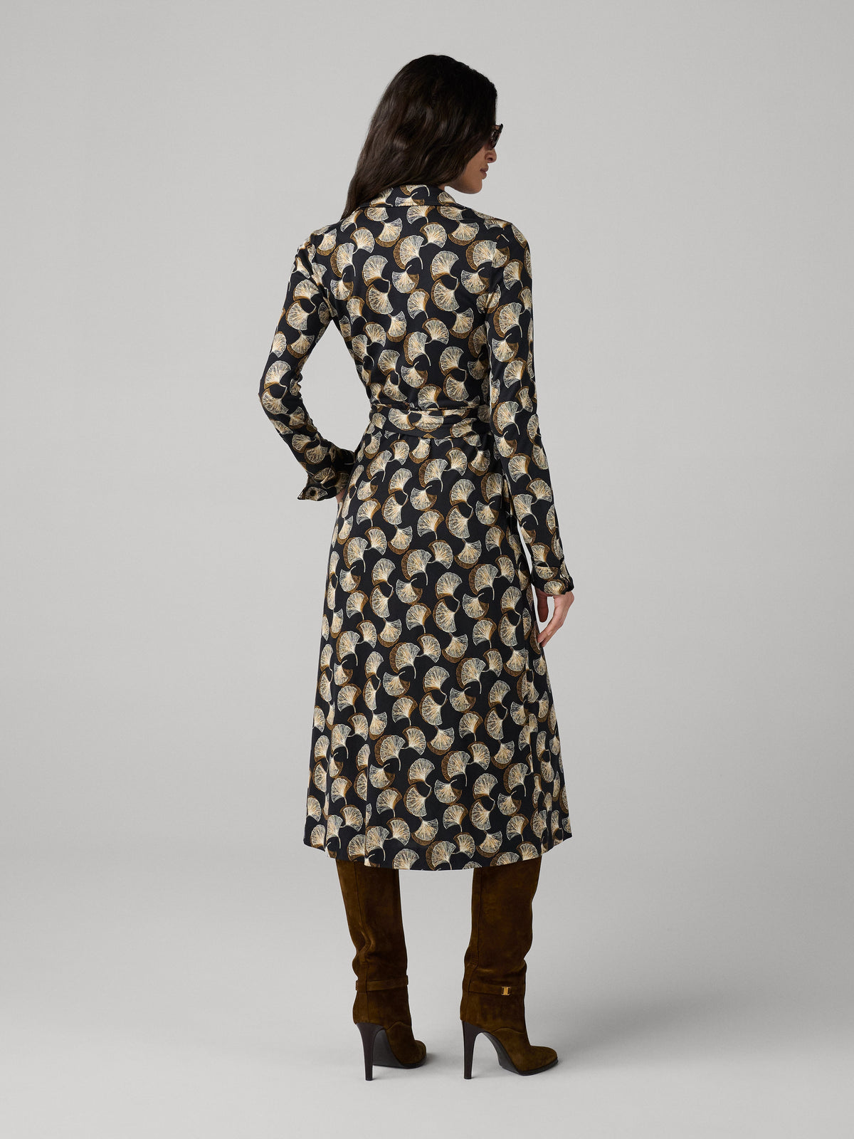 Antonia Silk Jersey Wrap Dress