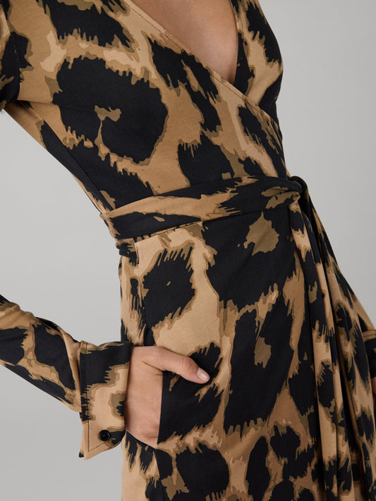 Antonia Silk Jersey Wrap Dress