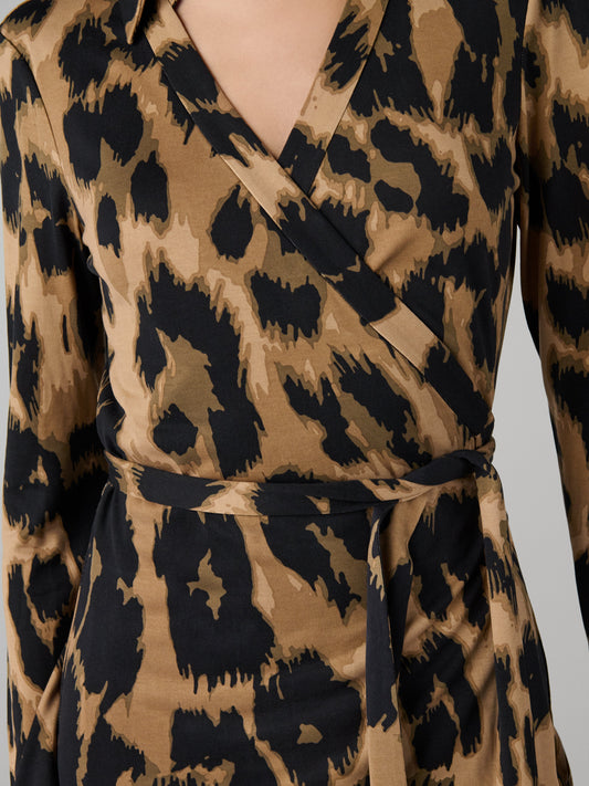 Jeanne Silk Jersey Wrap Dress