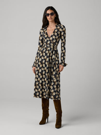 Antonia Silk Jersey Wrap Dress
