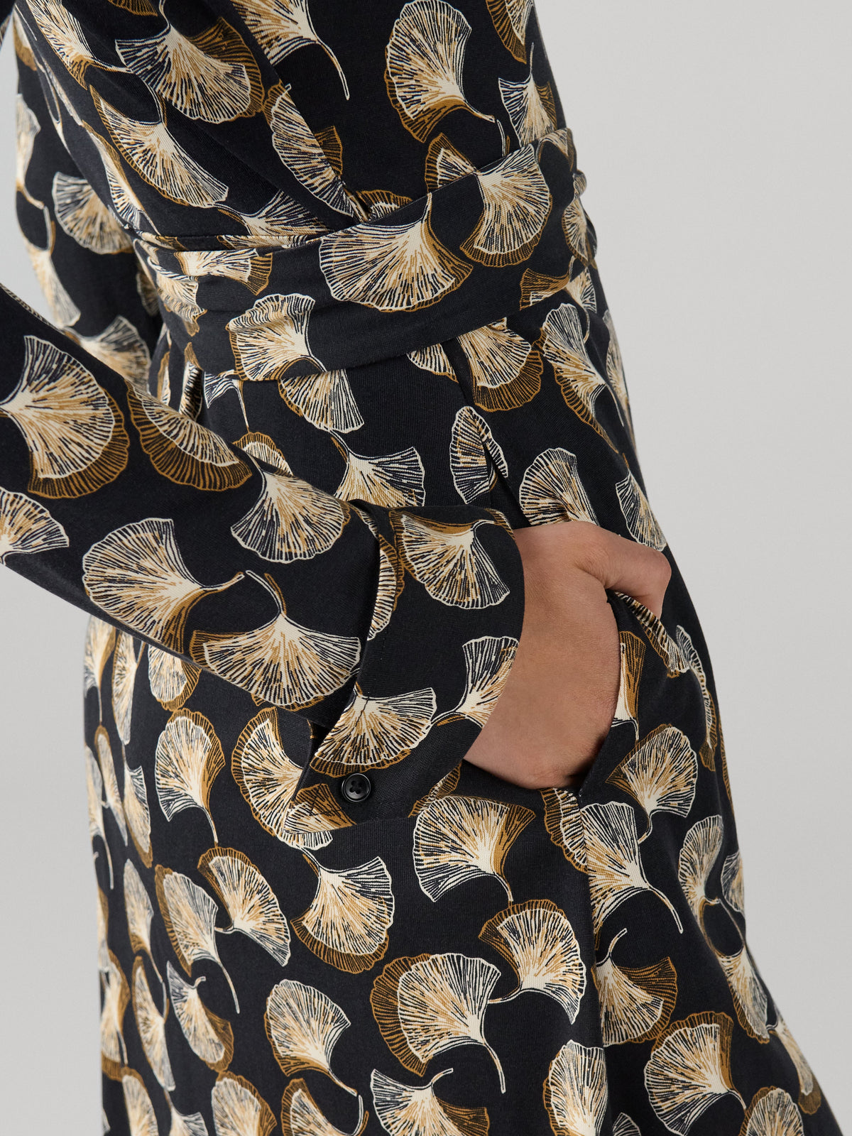 Antonia Silk Jersey Wrap Dress