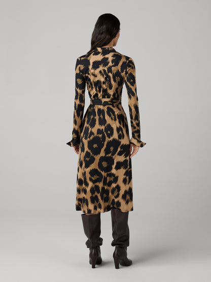 Antonia Silk Jersey Wrap Dress