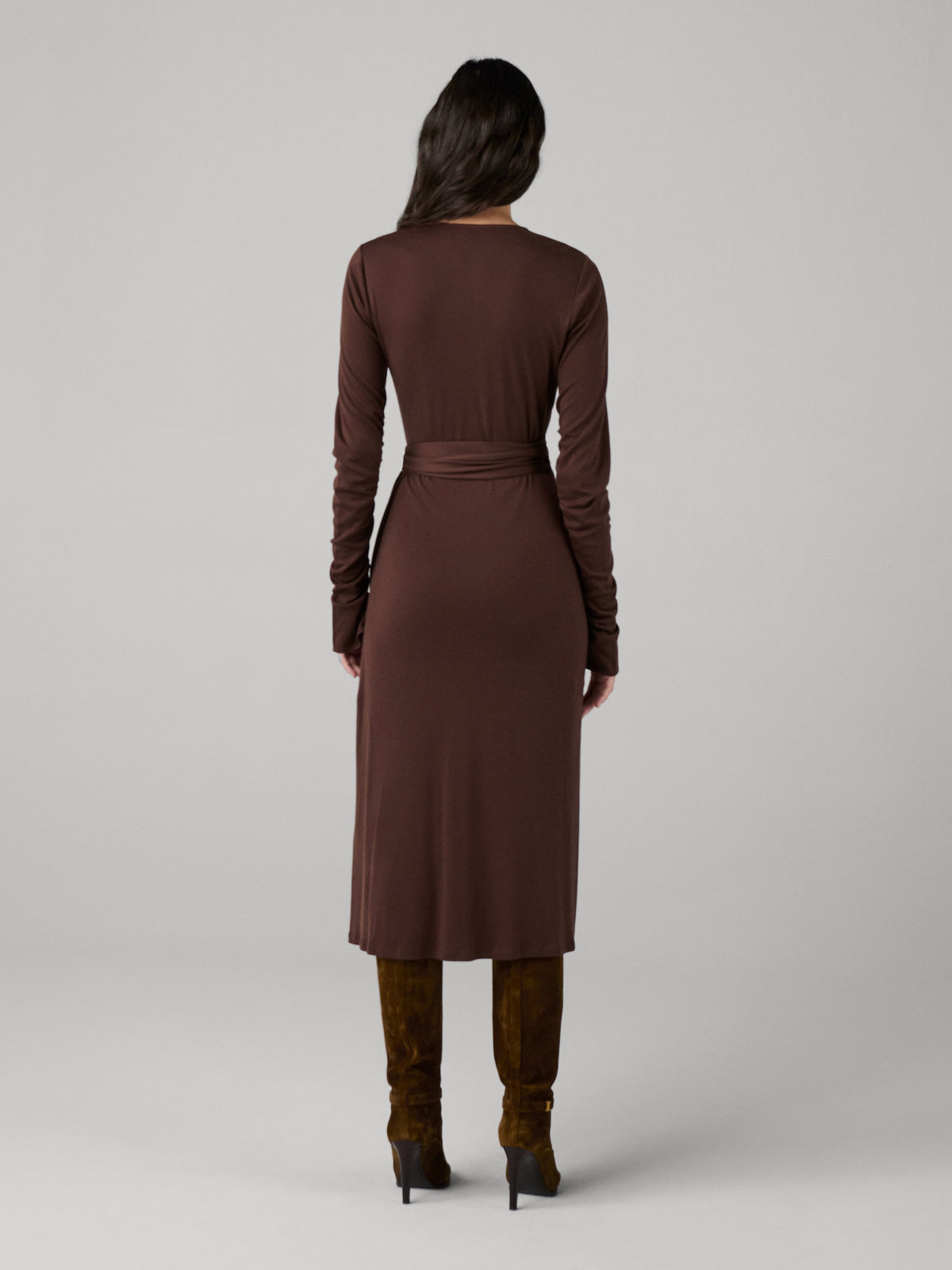 Daniella Knit Wrap Dress