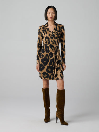 Jeanne Silk Jersey Wrap Dress