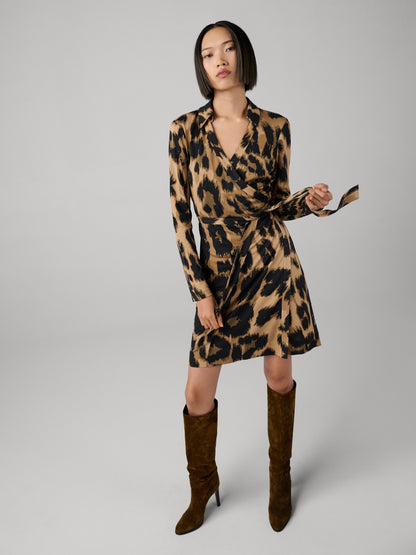 Jeanne Silk Jersey Wrap Dress